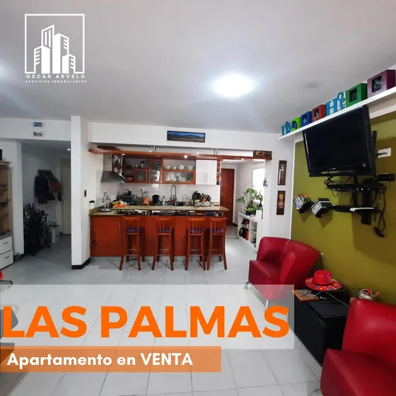 En Venta Apartamento Remodelado Las Palmas.  63m2 1hab 1baño 1 Puesto