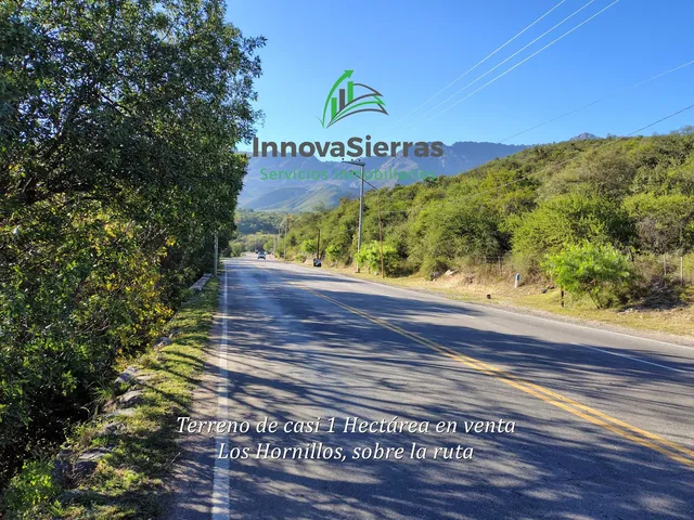 Excelente Terreno En Los Hornillos Sobre Ruta, 8.772 M2