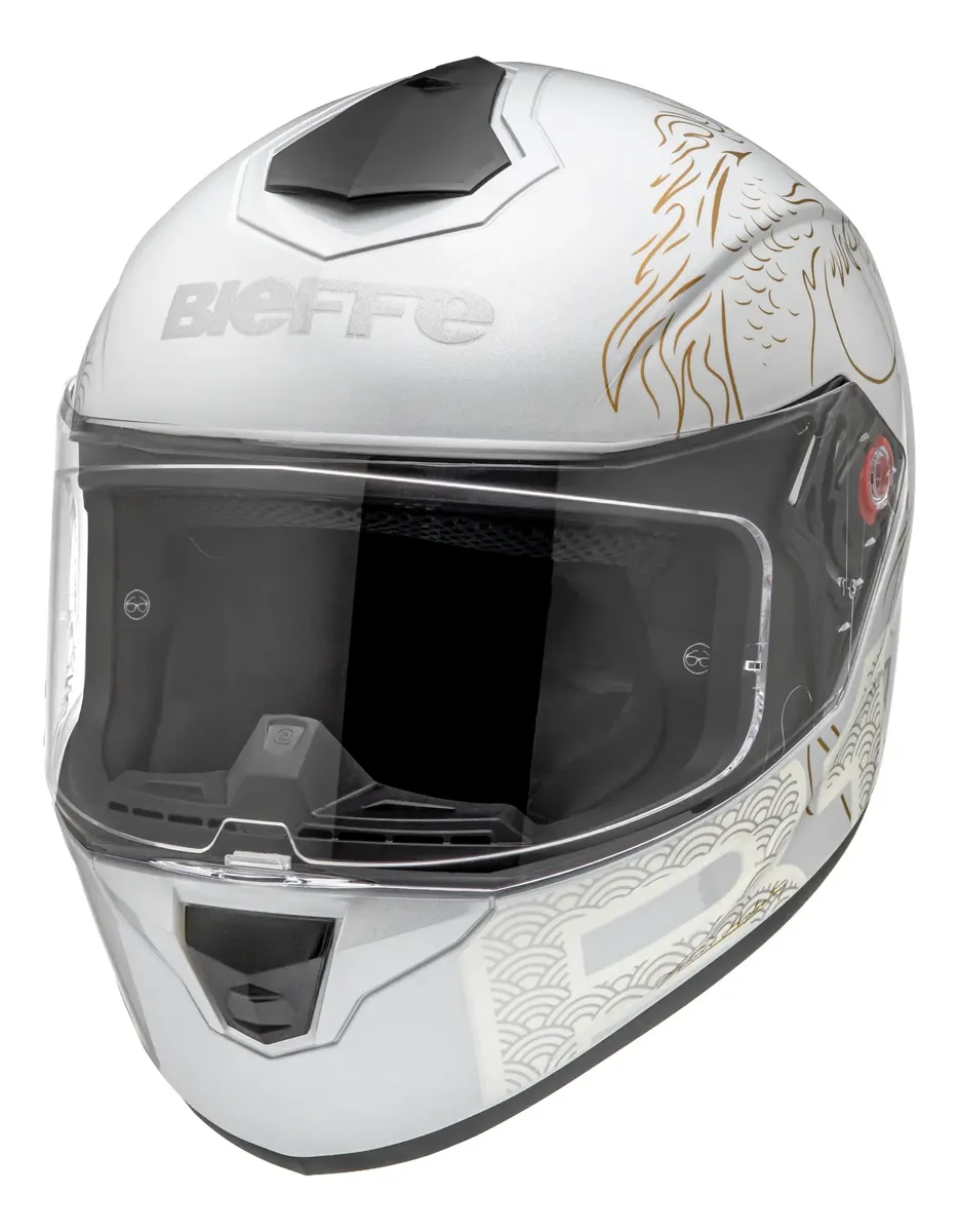 Capacete Moto Fechado Bieffe B12 Imperium — foto 4