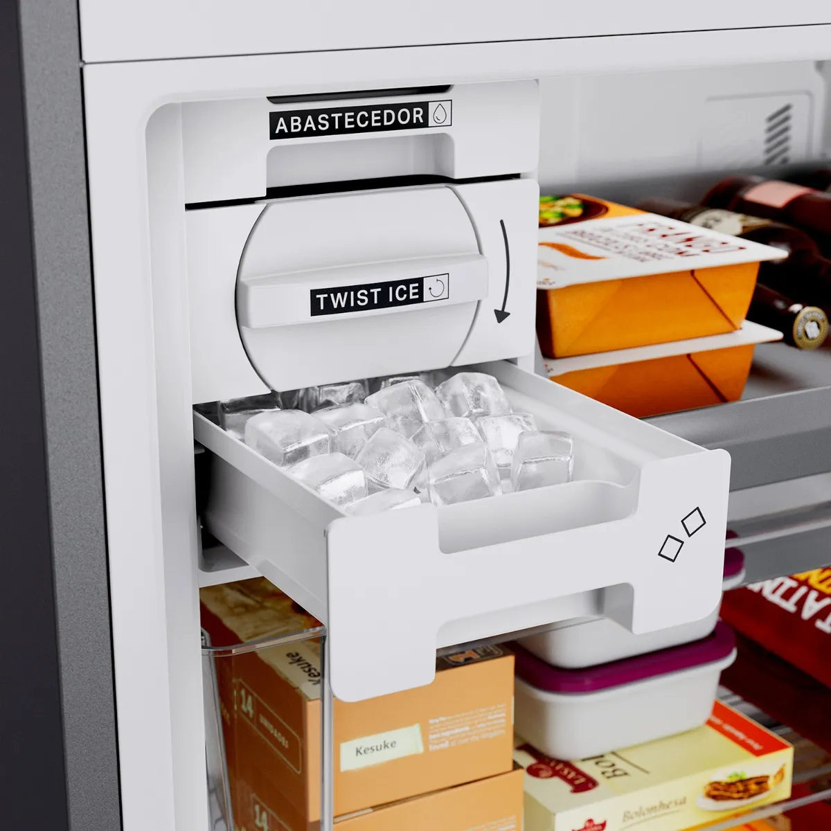 Geladeira Brastemp BRO85MK inox