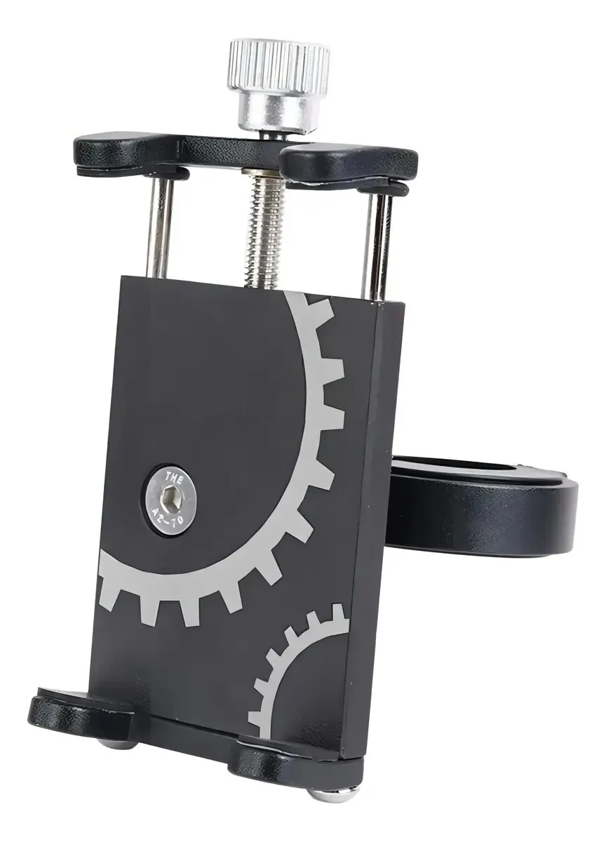 Suporte Celular Bike Moto Regulagem Universal Forte Alumínio Guidão Ajustável Reforçado Resistente À Prova D'água Fixo B Basto