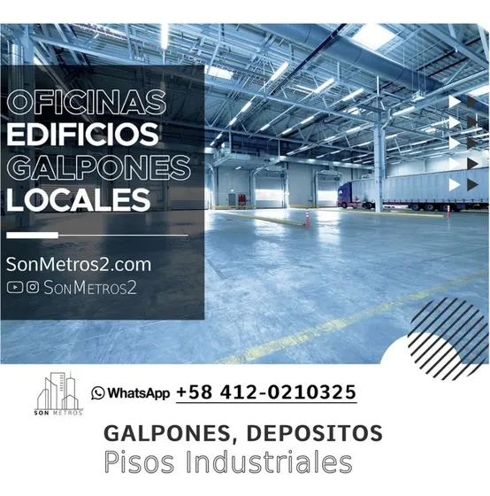 Galpones Pisos Industriales Depósitos Almacenes En Toda Ccs Sonmetros2