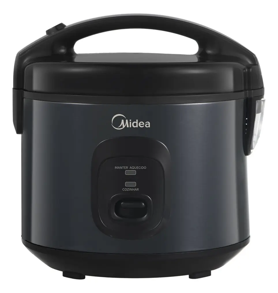Panela De Arroz Elétrica 3l Preta Midea Cor Preto