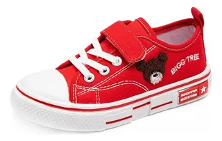 Tenis rojos para niña hotsell