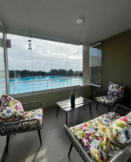 Espectacular Departamento En Laguna Mar, Las Cruces, El Tabo