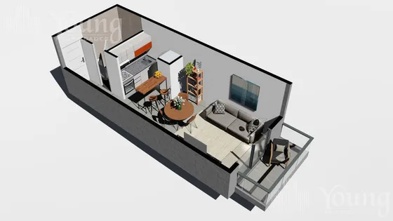 Departamento Monoambiente A Estrenar En Venta En El Centro De Wilde