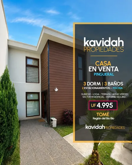 Casa En Venta 3d 3b Con Piscina En Pingueral