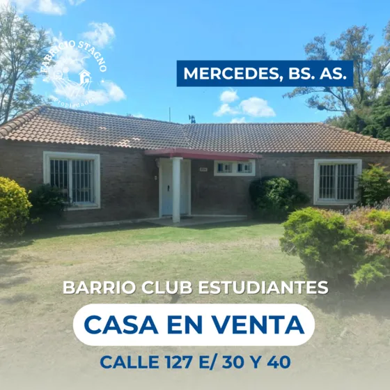 Venta Casa 3 Dormitorios Mercedes Con Cochera