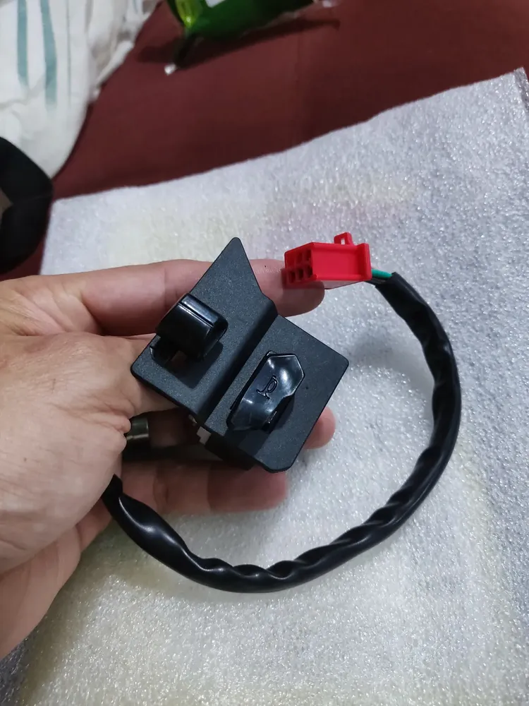 Interruptor Botão Buzina E Pisca Crypton T115 2009 Até 2016