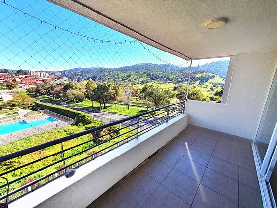 Venta Depto Quilpué 3d+2b+1est+1bod 77m2 Est Merval Valencia