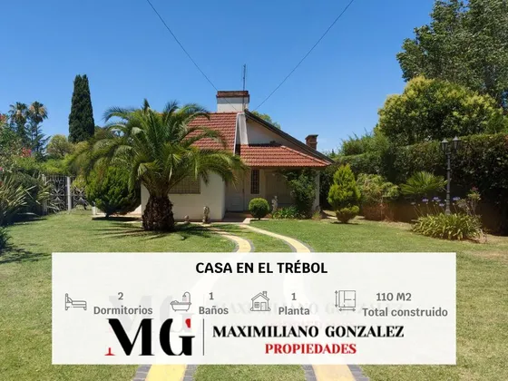 Casa En Venta Y Alquiler, 3 Ambientes - Barrio Parque El Trébol.