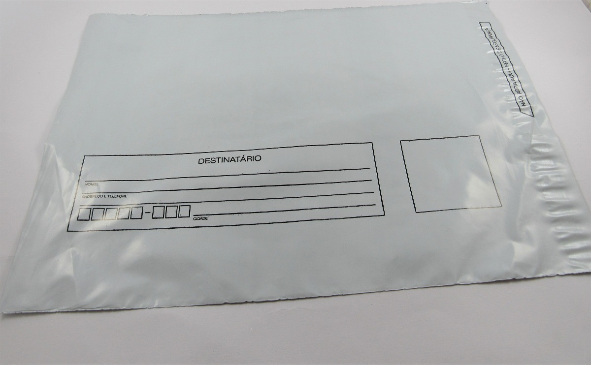 500 Envelopes De Segurança C Destinatário E Remetente 32x40 Frete Grátis