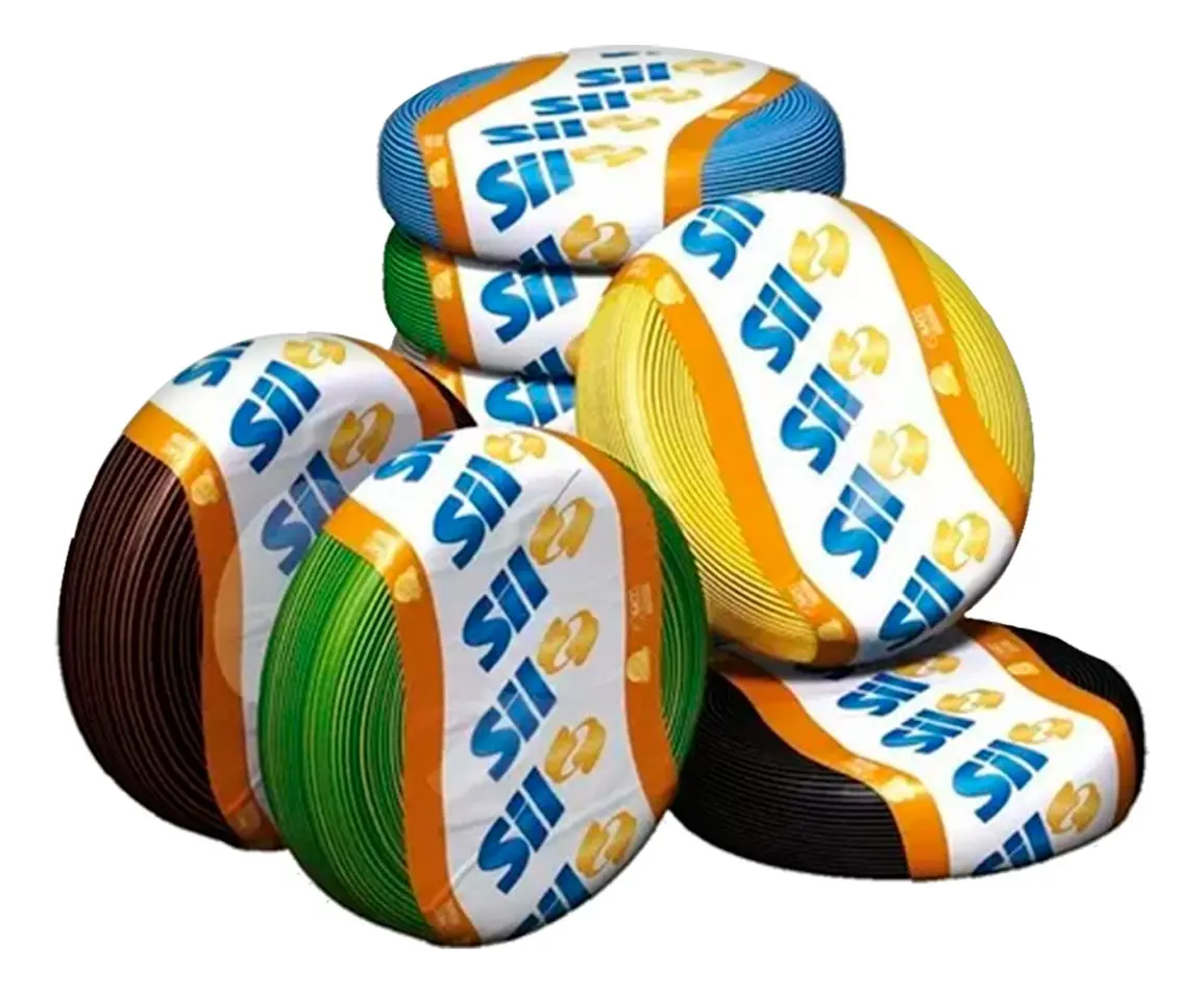 Fio Elétrico Cabo Flexível SIL 2,5mm — rolo 100 metros