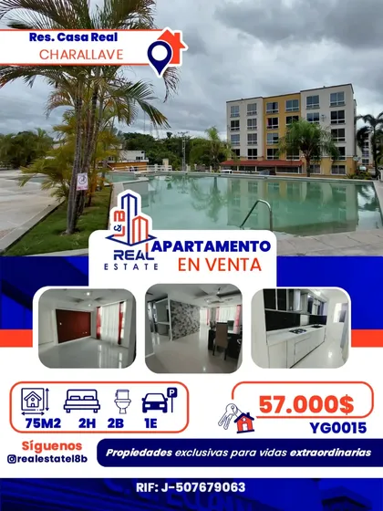 Apartamento En Venta Urbanización Vista Linda, Conj. Res. Casa Real/ Charallave.
