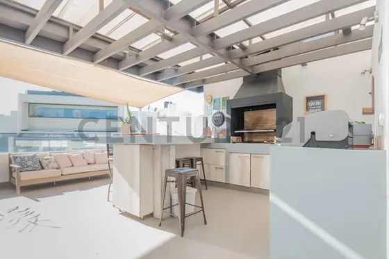 Departamento Con Gran Terraza Privada Y Quincho