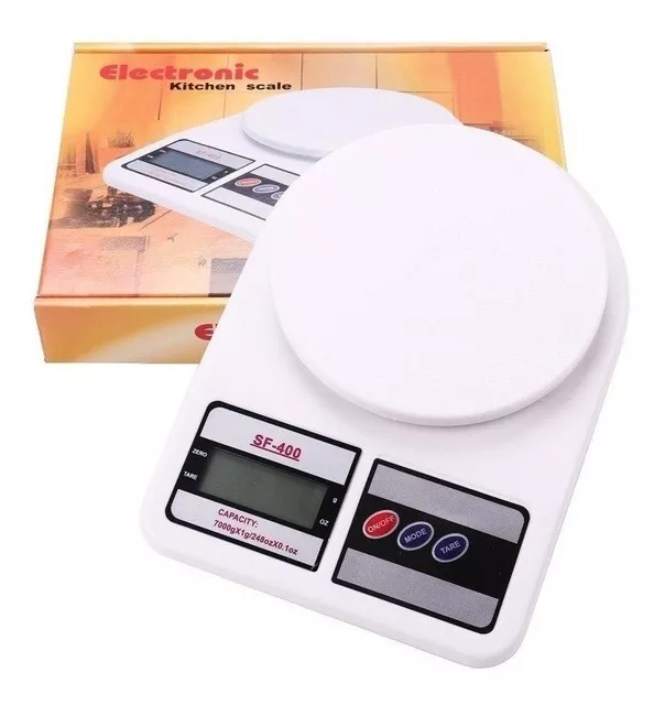 Pesa Balanza Gramera Digital Cocina 7kg