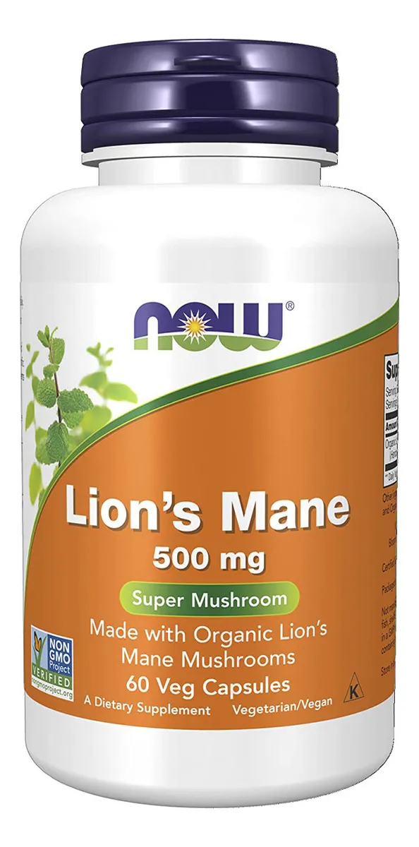 Now Foods Lion's Mane 500 mg