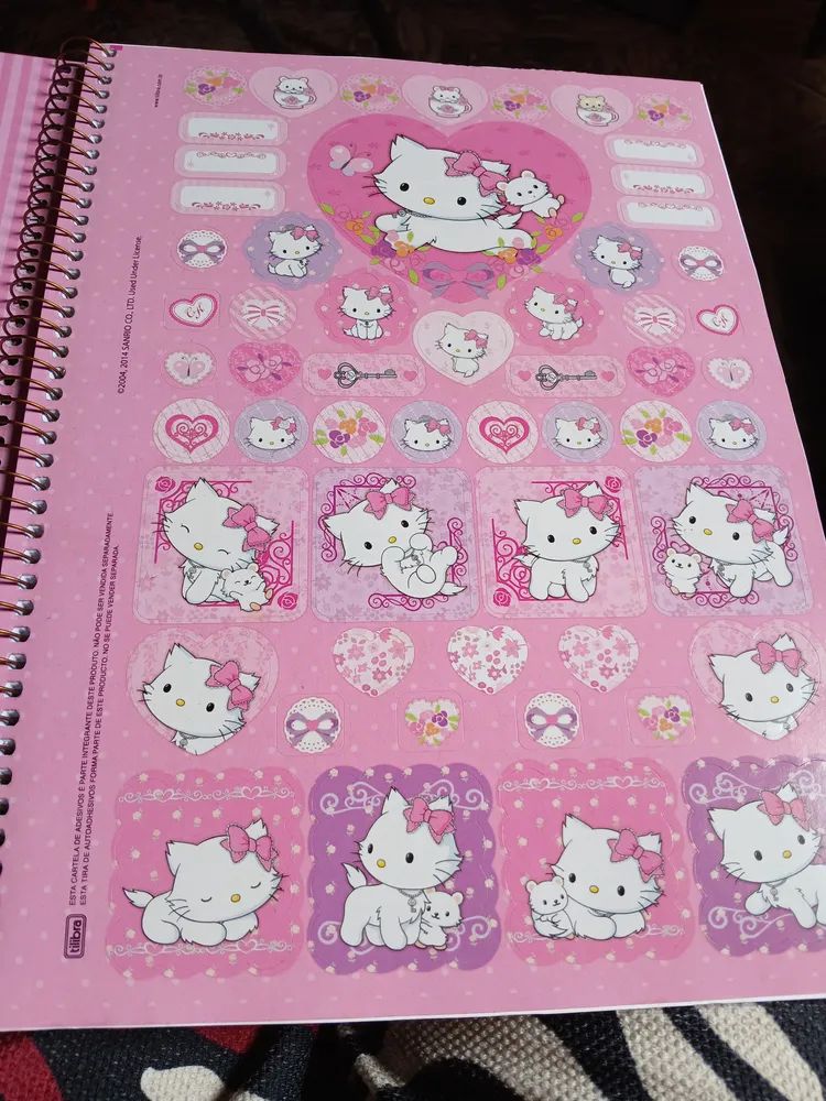 Caderno Charmmy Kitty 1 Matéria | MercadoLivre