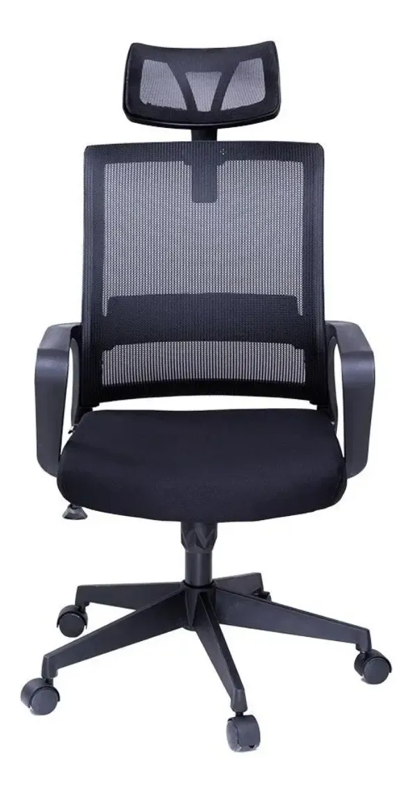 Cadeira Ergonômica Home Office Giratória Mesh Executiva Suporte Lombar Reclinável Reguláveis Confortável Presidente
