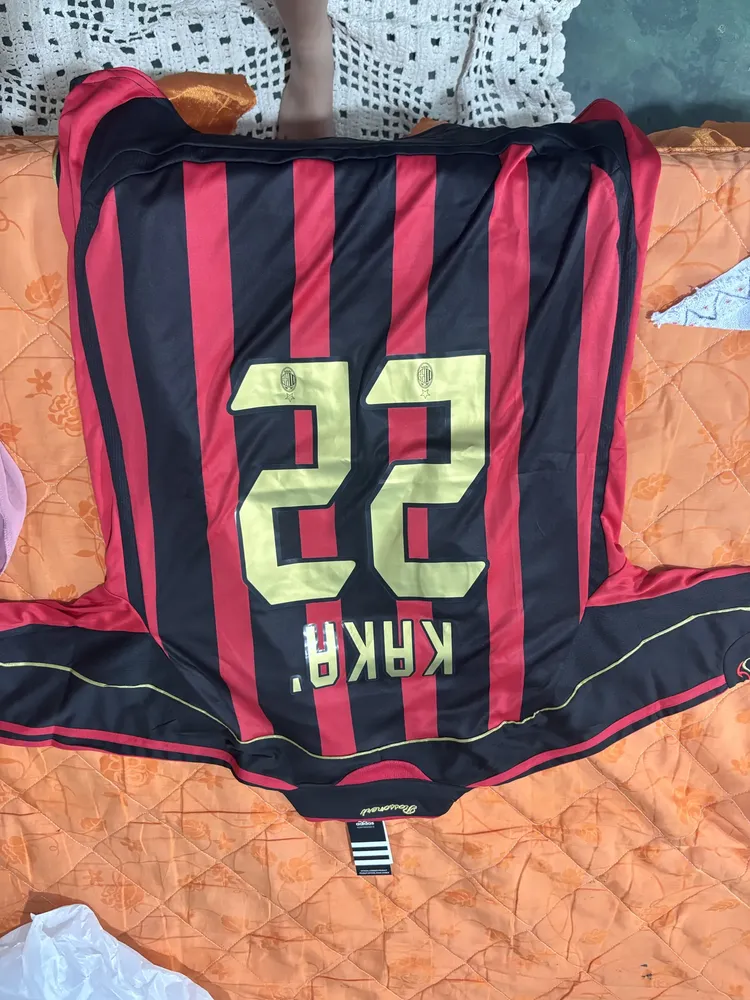Camisa Do Milan 2007 Kaká 22 Champions League Retrô | Parcelamento
