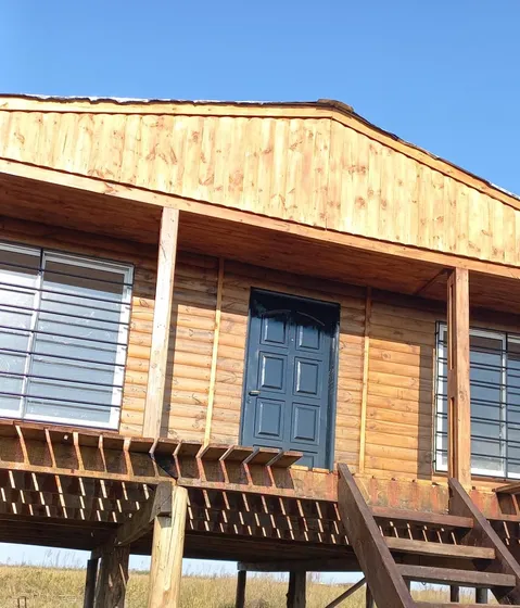 Cabaña Hermosa Terreno De 50m×200m Zarate
