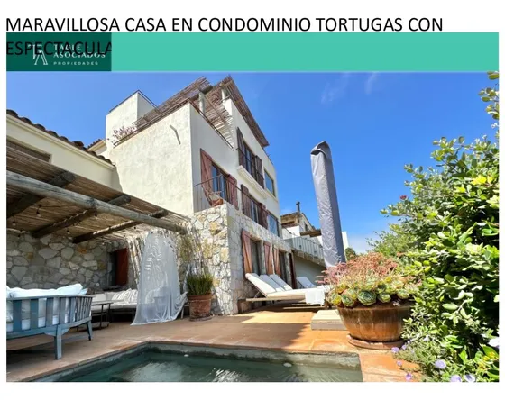 Maravillosa Casa En El Condominio Tortugas, Zapallar