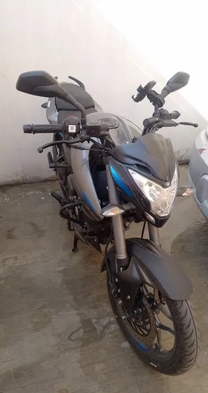 Pulsar Ns 200 Ug (barras Invertidas), Modelo Gris Con Azul