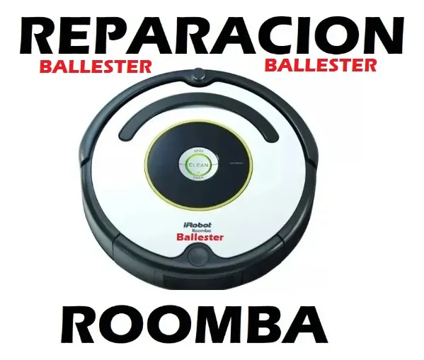 Servicio Tecnico Reparacion Aspiradora Robot Roomba 