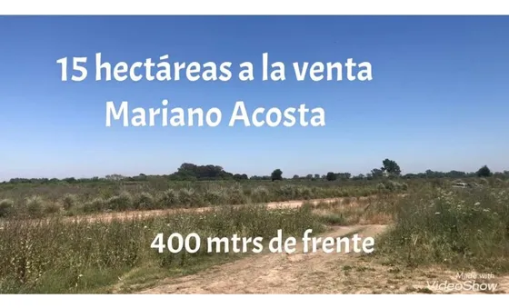 Venta Hectáreas Mariano Acosta Sobre El Buen Ayre 