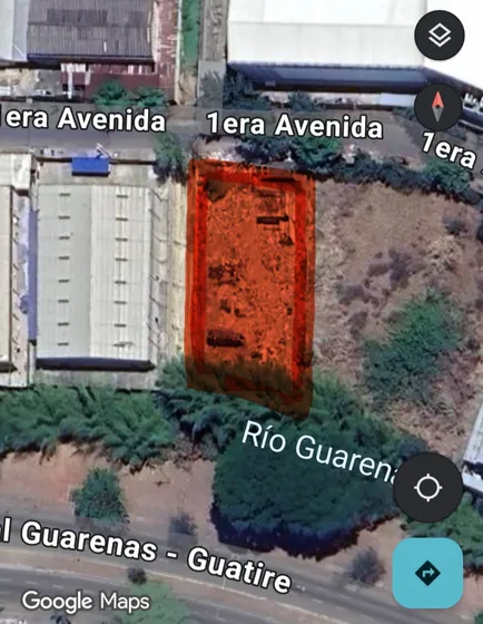 Terreno Con Inmenso Potencial Y Estratégicamente Ubicado En La 1ra Avenida De La Zona Industrial De Guarenas