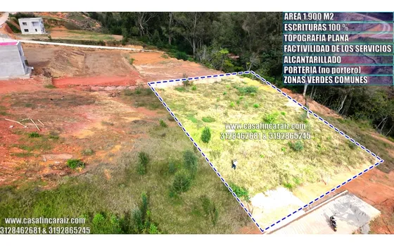 Lotes Planos En Condominio Con Escrituras Al 100% En Marinilla  
