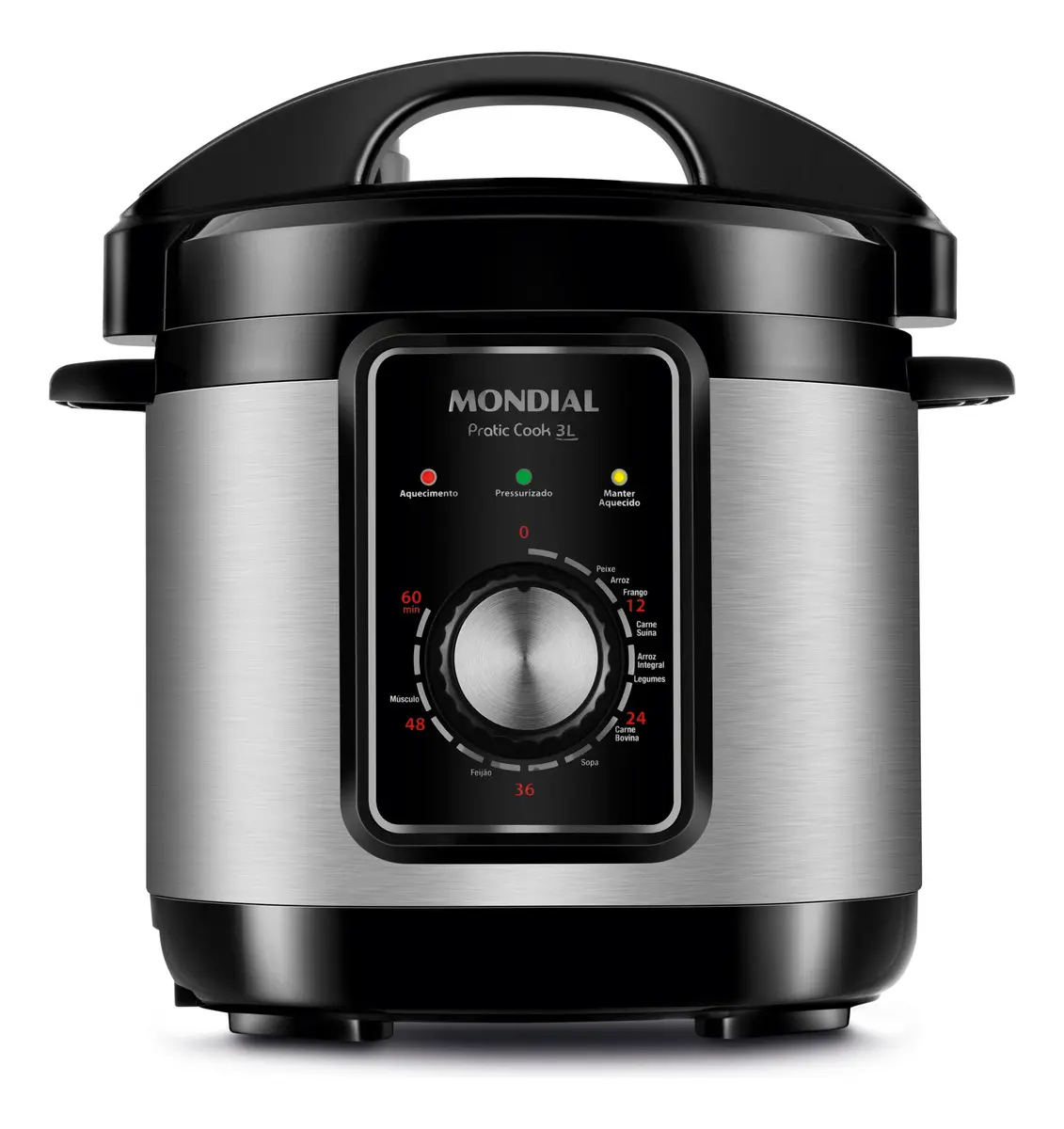 Panela de Pressão Elétrica 3L Mondial 700W - PE-47-3L-I