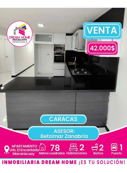 Apartamento En Venta  Urb.el Encantado. Macaracuay   Caracas