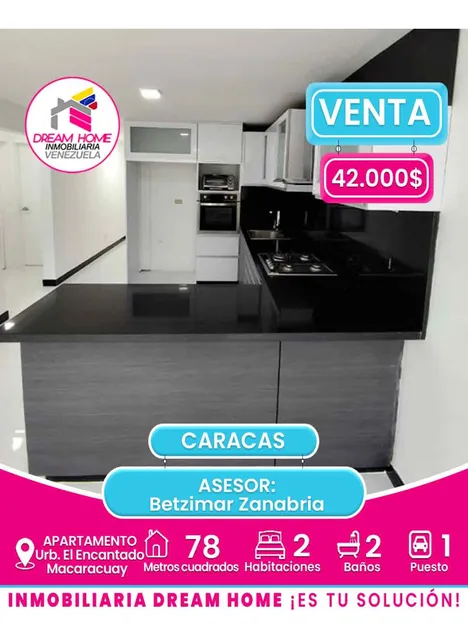 Apartamento En Venta  Urb.el Encantado. Macaracuay   Caracas