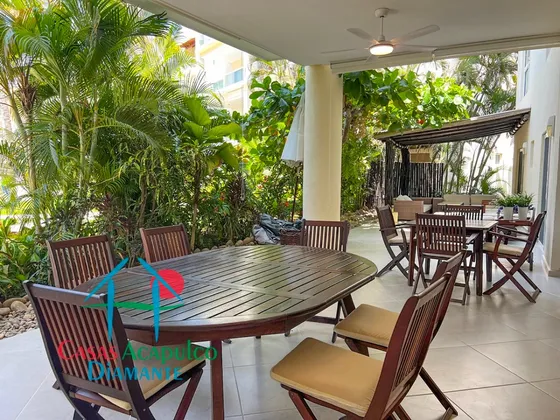 Cad Pacífico Diamante Amura Gh 1. Comodidad Y Estilo En Planta Baja: Terraza Privada Con Acceso Directo A Las Áreas Comunes