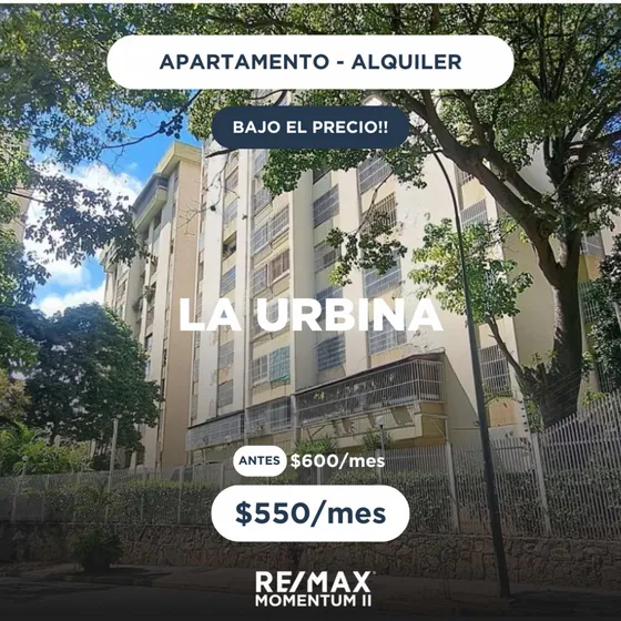 Amoblado. Alquiler. Apartamento. La Urbina. Ap