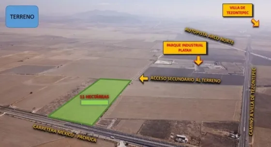 Terreno En Venta Ubicación Privilegiada Zapotlan Hidalgo. 