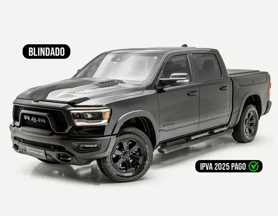 Ram 1500 5.7 V8 Gasolina Rebel Cd 4x4 Automático