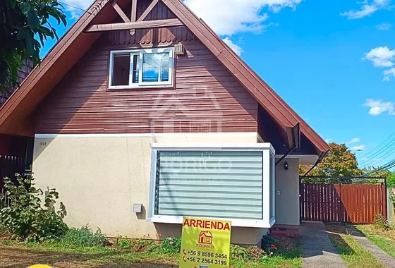 Se Arrienda Casa 3 Dormitorios Y De Servicio En Temuco