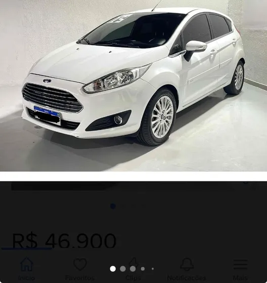 Ford Fiesta 1.6 16v Titanium Flex Powershift 5p
