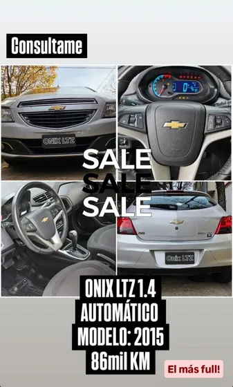 Chevrolet Onix 1.4 Ltz At 98cv