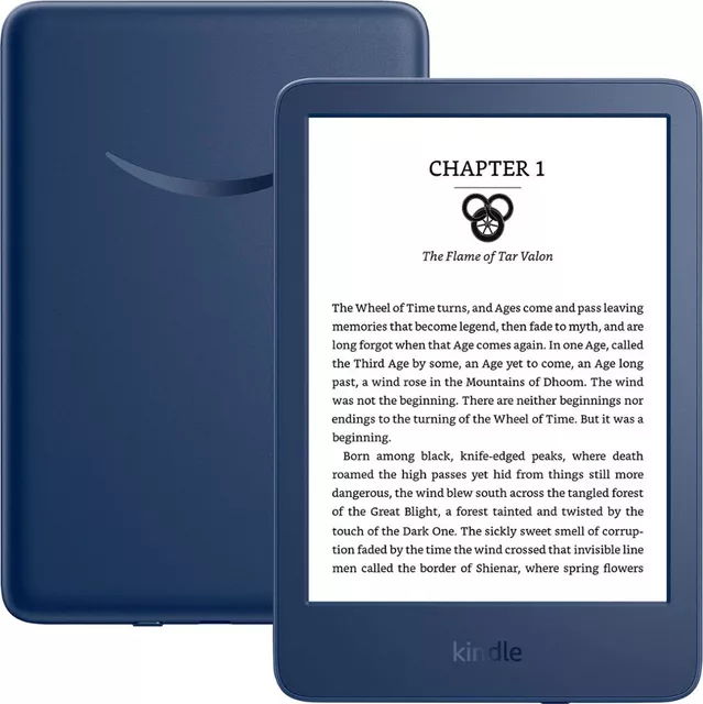 E-reader Kindle 6 Pulgadas 300 Ppi (versión 2022) Color Negro