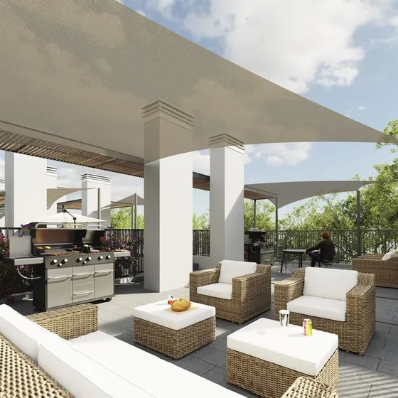 Penthouse Con Roof Top En Venta De 1 Dorm. En Providencia