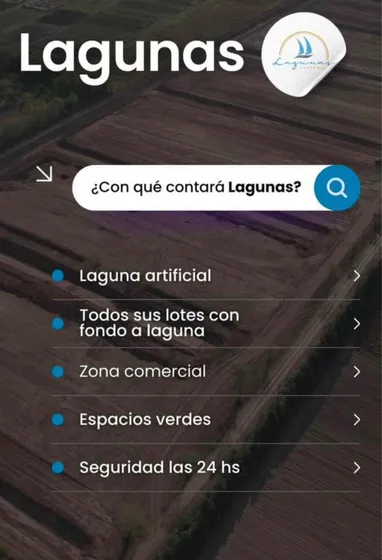 Lote Barrio Cerrado Lagunas - 550m2 - A Metros De Nueva Autopista Buen Ayre - Merlo