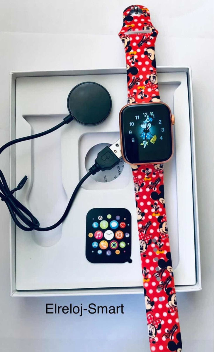 Reloj Smartwatch T500 Edición Especial Mickey Android Ios | Mercado Libre