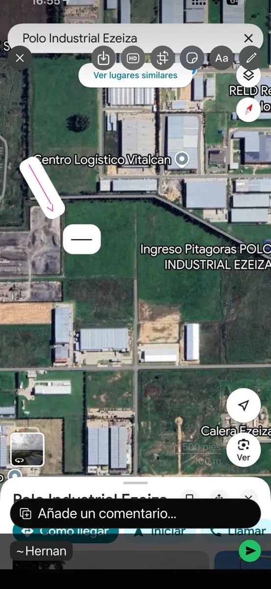 Lote Fracción Industrial - 8120 M2 - Inmejorable Ubicación Oportunidad