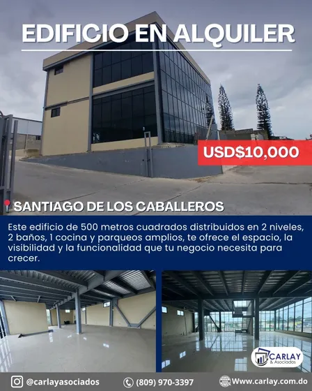Edificio En Alquiler En Santiago 