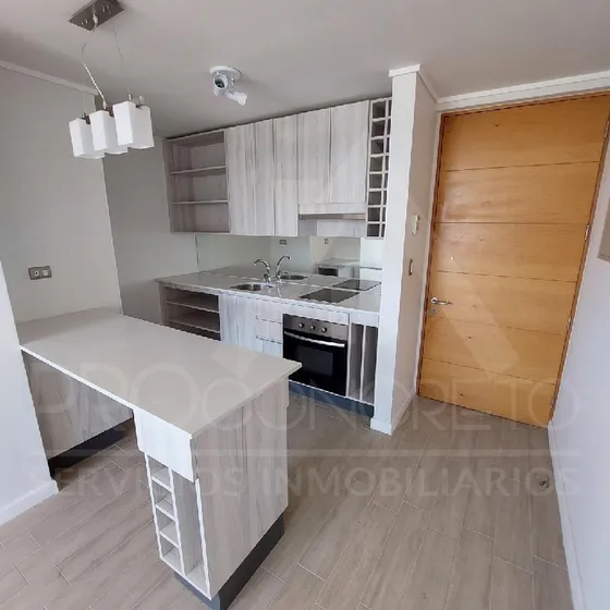 Depto 1d/1b Y Estac. En Arriendo Ñuñoa, Excelente Ubicación