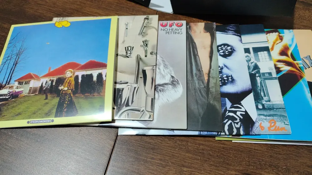 CD UFO A Coleção Completa de Álbuns de Estúdio 1975-1986 [Box Set