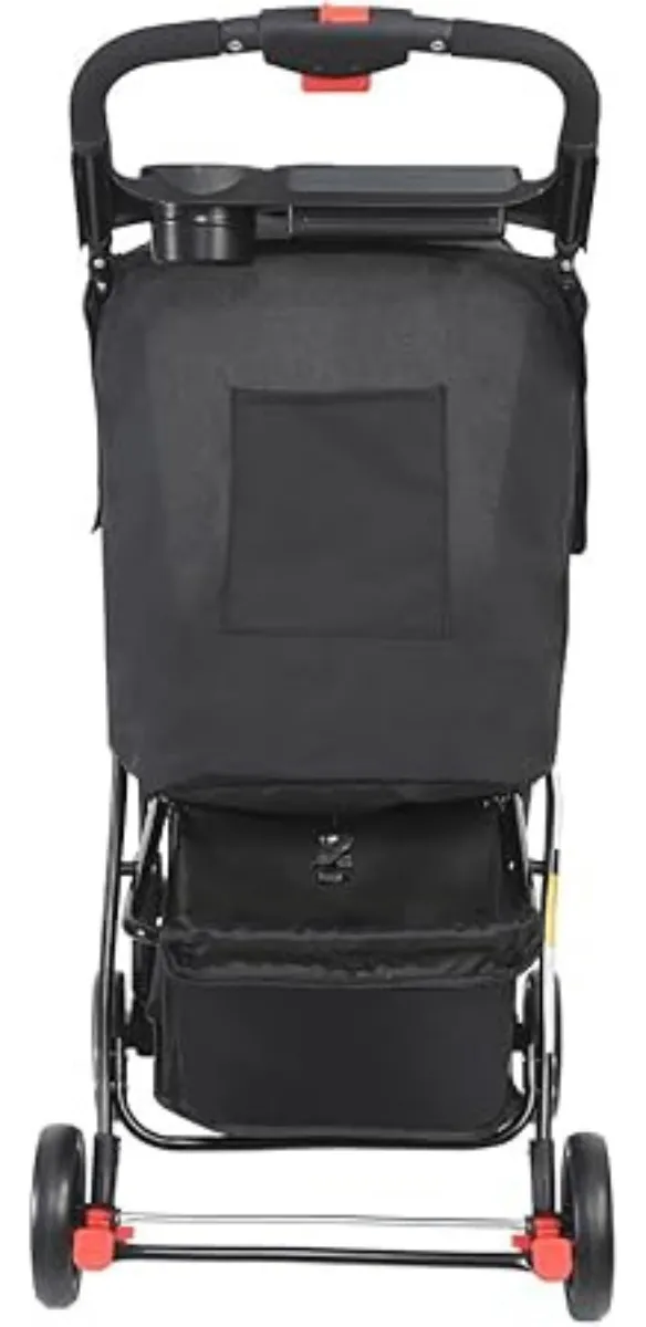 Carrinho de Bebê Passeio Maxi Baby Allday Cor Preto - Vista 4